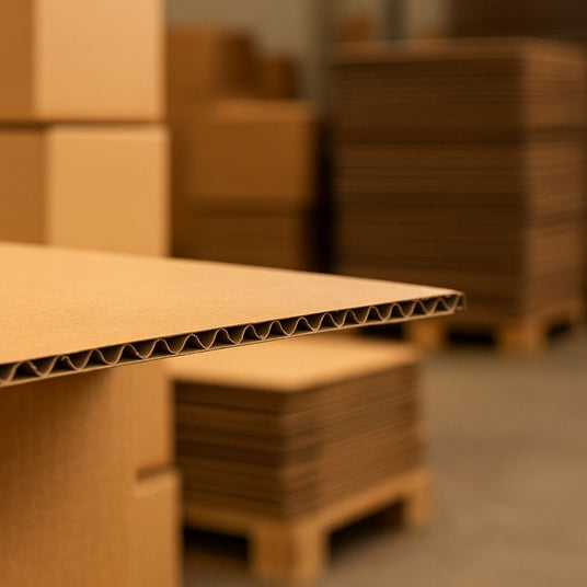 Carton en simple cannelure