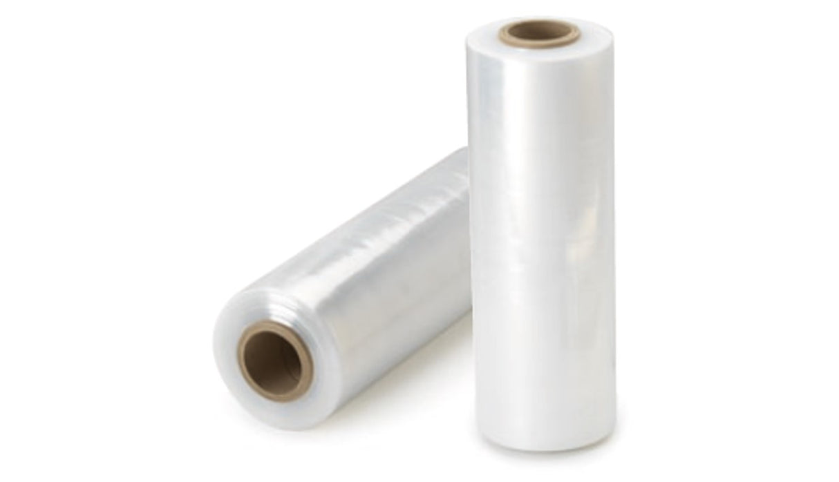 Film étirable 125 mm x 150 m – idéal pour regrouper, fixer ou protéger objets lors du transport ou du stockage.