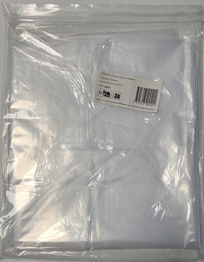 Housse matelas intégrale 1 personne – protège efficacement lors du transport ou du stockage.