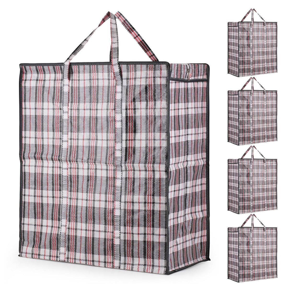 Lot de 5 grands sacs de rangement 107L