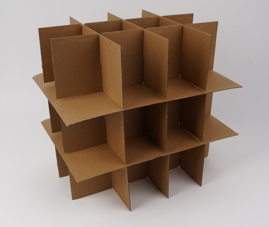 Séparateur pour 36 verres – protège la vaisselle fragile pendant le transport ou le stockage.