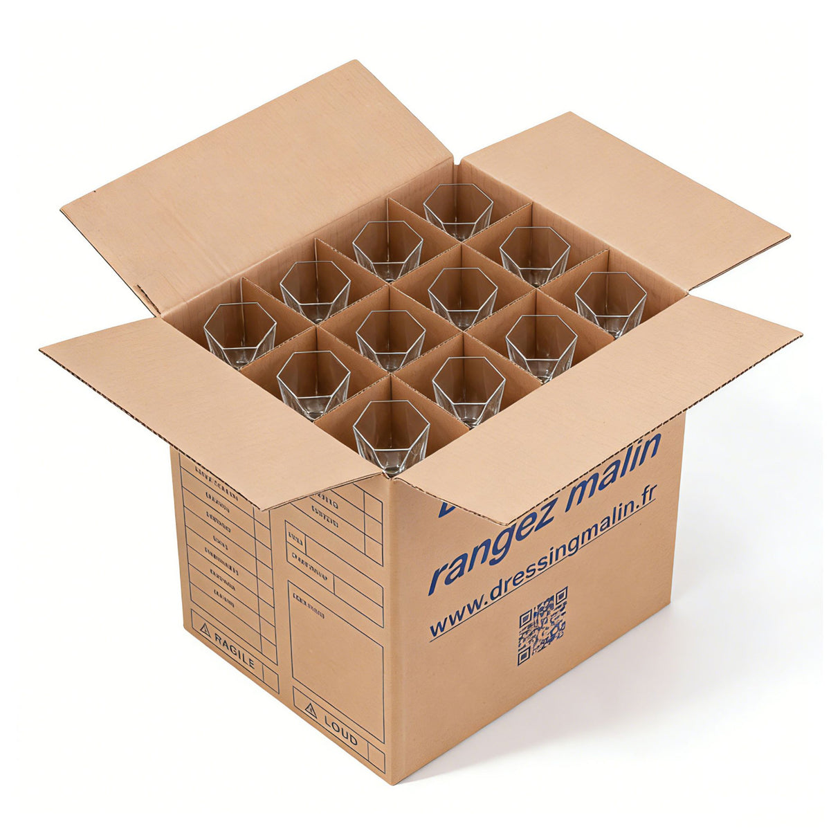 Kit protection verres, bouteilles et vaisselle + adhésif 68 m - 13 pièces