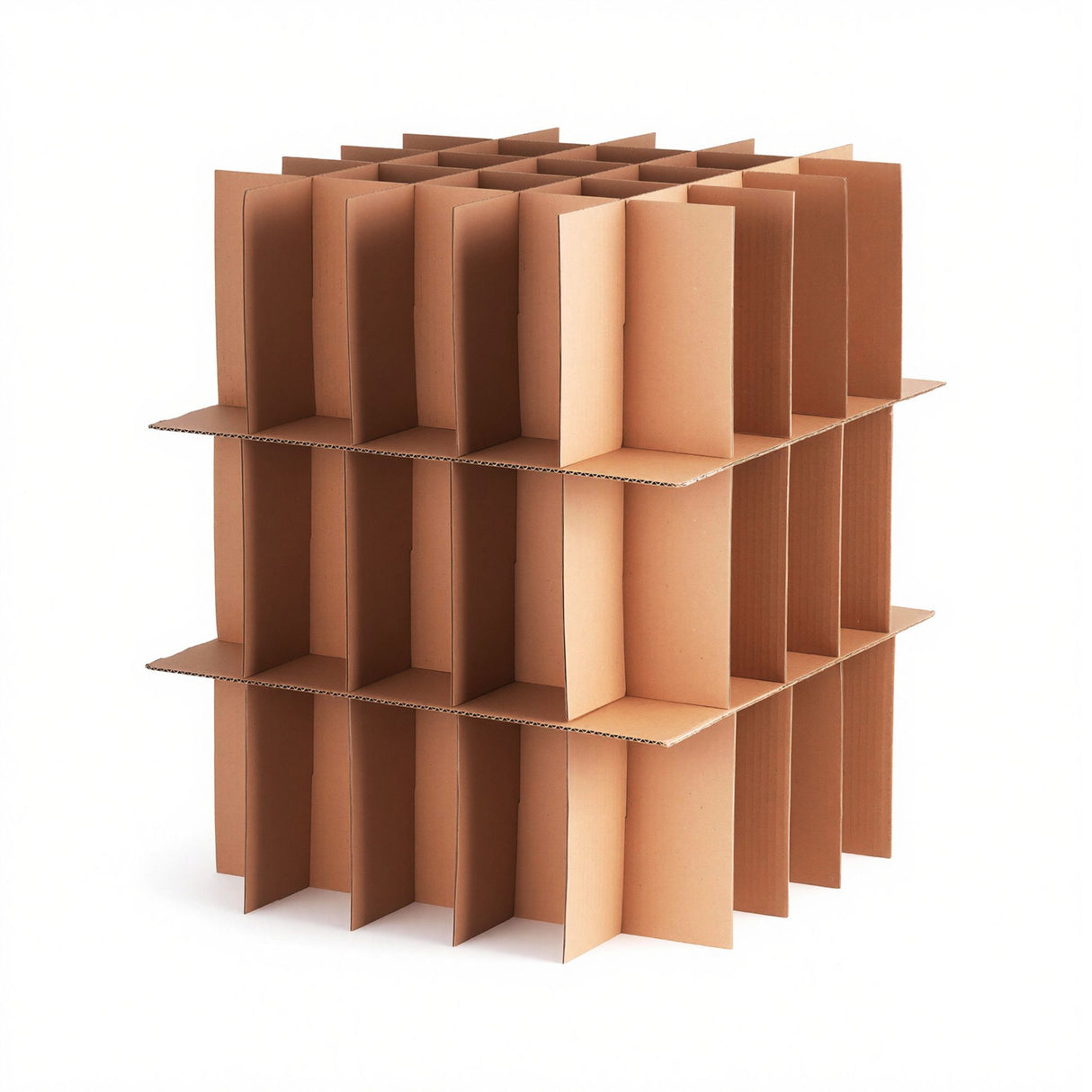 Séparateur Carton 75 Verres – Calage sécurisé pour Carton Grand Volume 45x45x56,5 cm