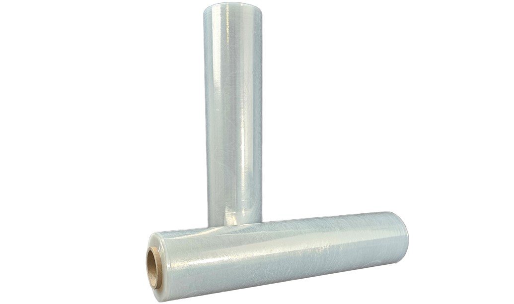 Lot de 6 films étirables 45 cm x 300 m – film plastique transparent 17 microns pour emballer, protéger et sécuriser vos colis ou objets