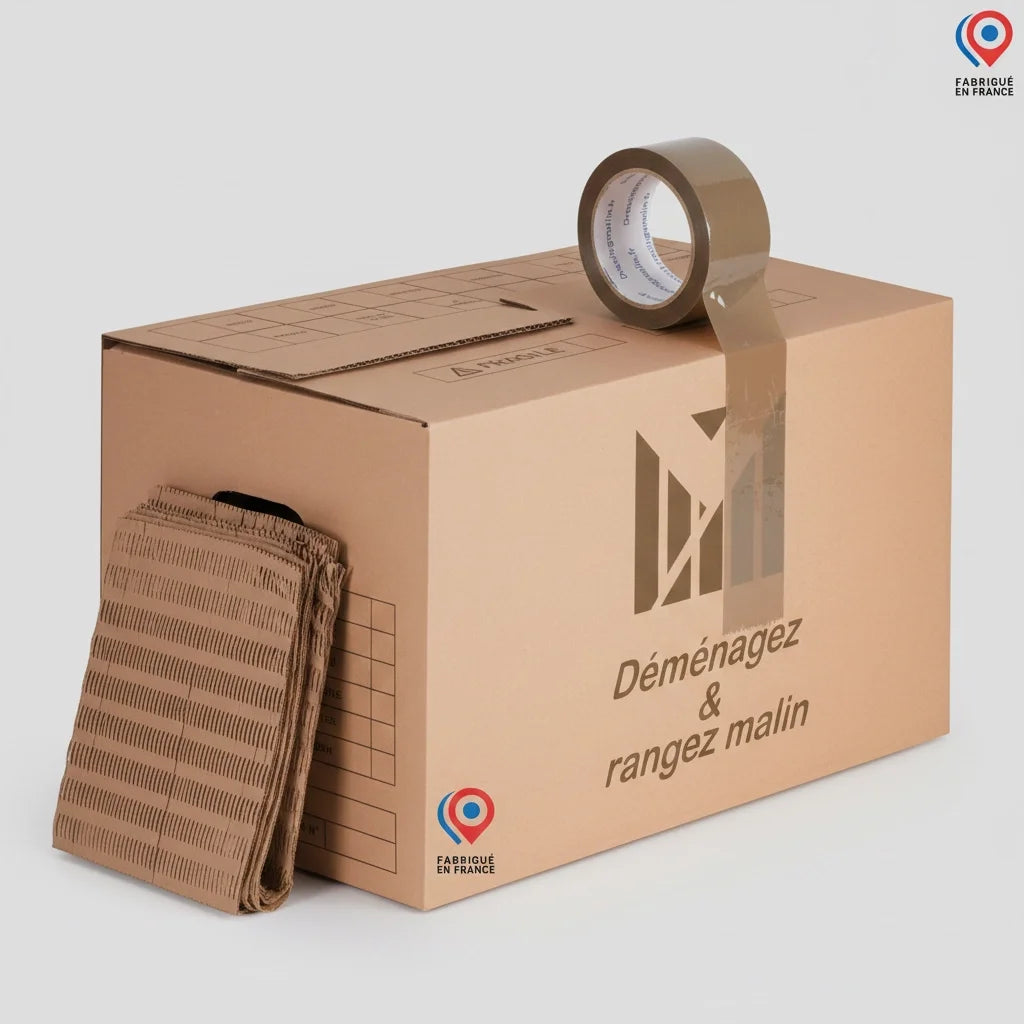 Kit Déménagement Étudiant / T1 – 22 pièces - Économique & Écologique