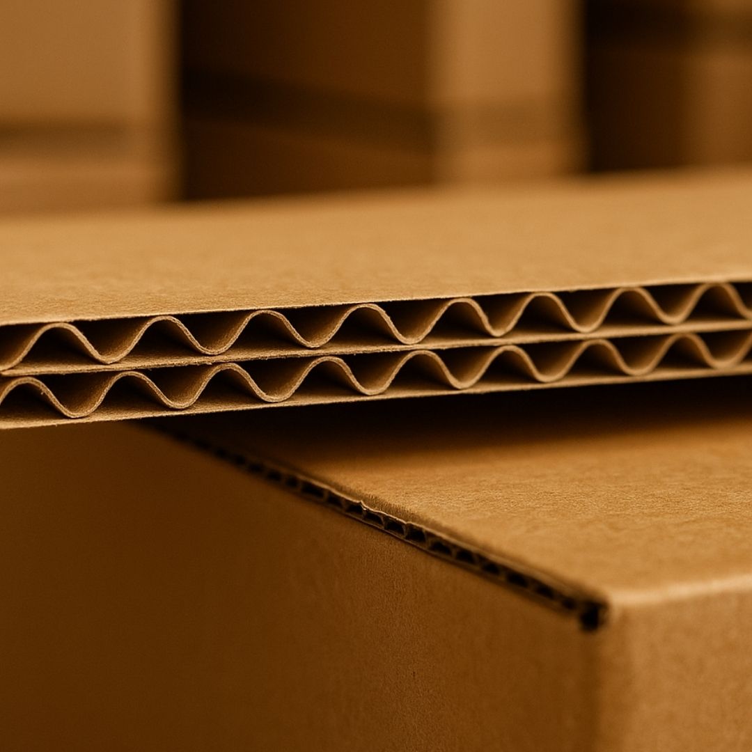 Carton double cannelure