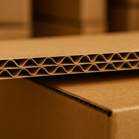 Carton double cannelure