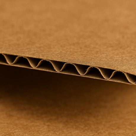 Carton simple cannelure