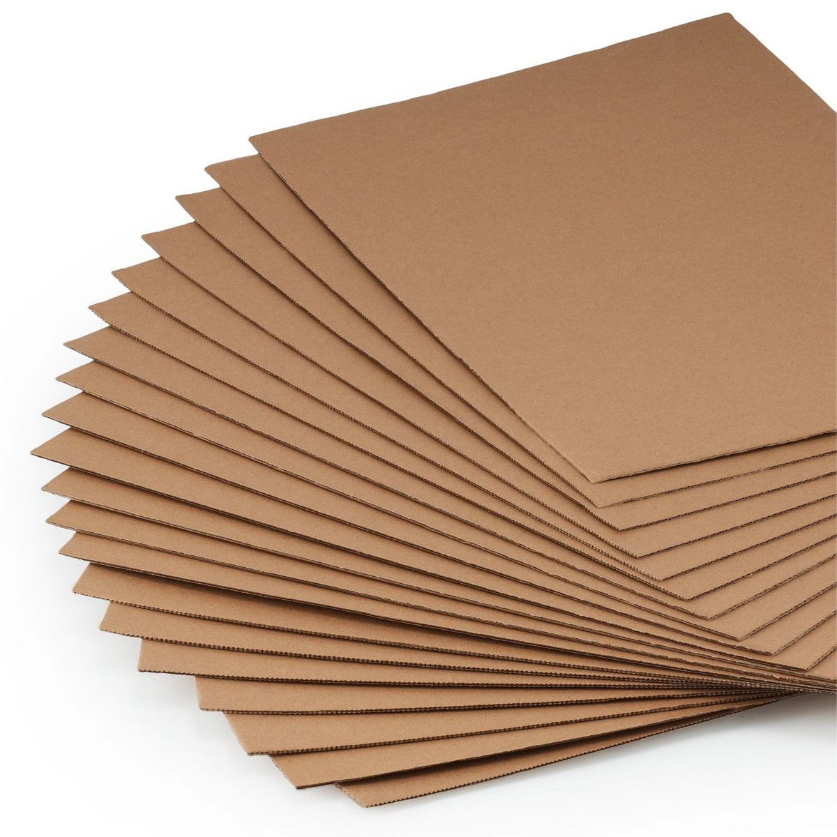 Lot de 20 feuilles carton ondulé A3, microcannelure 2 mm