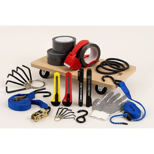 Accessoires déménagement assortis