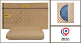 Feuilles de papier bulle en kraft biodégradable – Lot de 50, format 0,5m x 1m, éco-responsable et recyclable, idéal pour protéger objets fragiles et colis.
