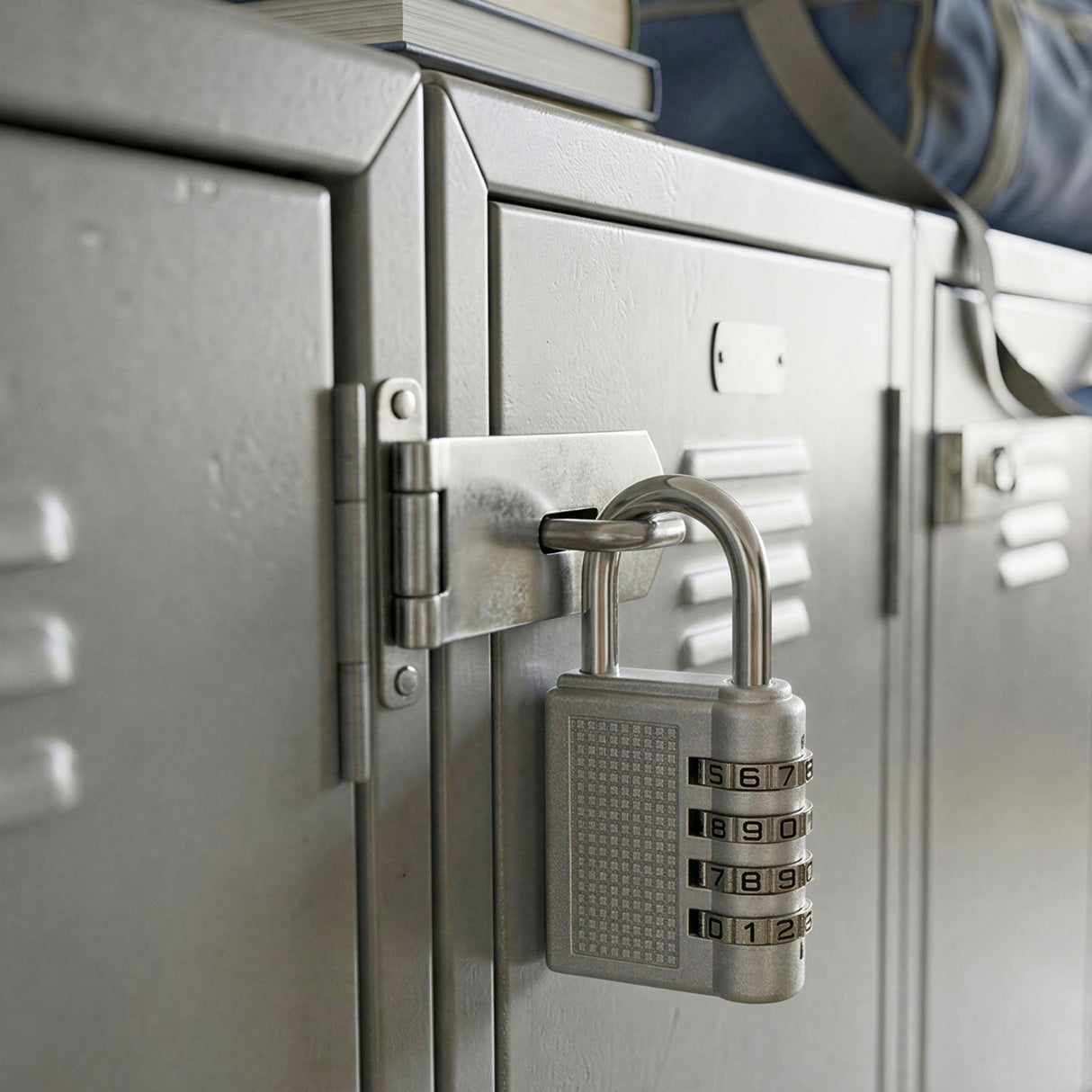 Cadenas à code 4 chiffres en acier