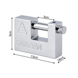 Cadenas monobloc renforcé en acier trempé
