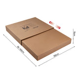 Carton déménagement écran ou cadre télescopique double cannelure – L 100 X l 15X h 90-160 cm - jusqu'à 65 pouces