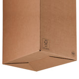 Lot de 20 cartons double cannelure 39×29×51 cm – 52L - fond semi automatique