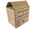 Carton de déménagement multi-usage, format livre 34x26x32 cm, capacité 28 litres, simple cannelure, robuste et fabriqué en France, idéal pour le stockage et le transport.