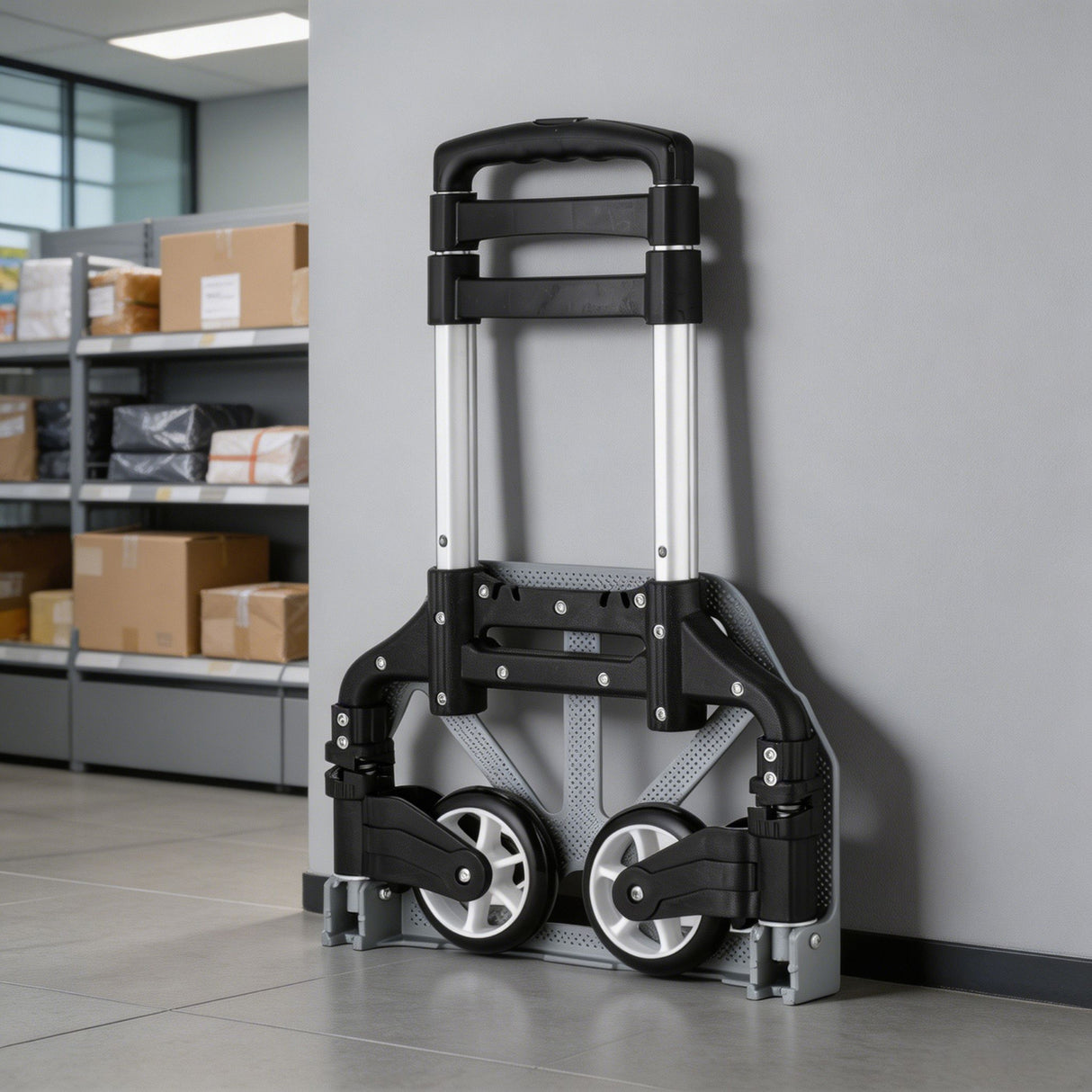 Chariot de transport pliant aluminium 75 kg