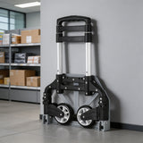 Chariot de transport pliant aluminium 75 kg