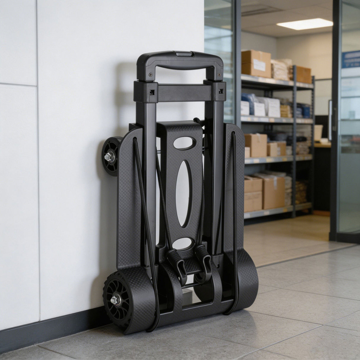 Chariot pliable acier 4 roues 30 kg