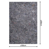 Lot de 5 couvertures de déménagement 2x1,5 m – Protection épaisse 300 g/m²