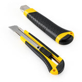 Cutter rétractable lame 18 mm -  manche ergonomique antidérapant