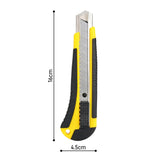Cutter rétractable lame 18 mm -  manche ergonomique antidérapant