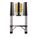 Échelle télescopique inox 3,8 m – 150 kg