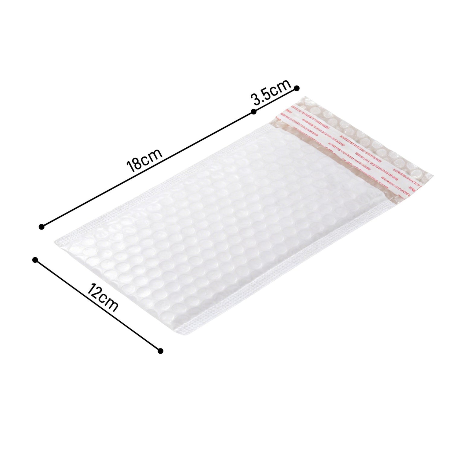 Pack 100 enveloppes bulles blanches – 4 tailles (4 × 25)