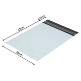 Lot de 25 enveloppes plastiques 25 × 31 cm