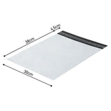 Lot de 25 enveloppes plastiques 30 × 38 cm