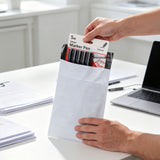 Lot de 25 enveloppes plastiques d’expédition 17 × 26 cm