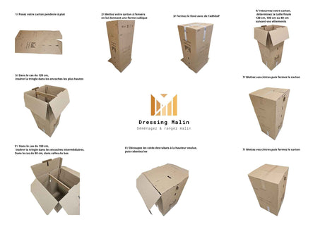 Notice de montage de la penderie modulable