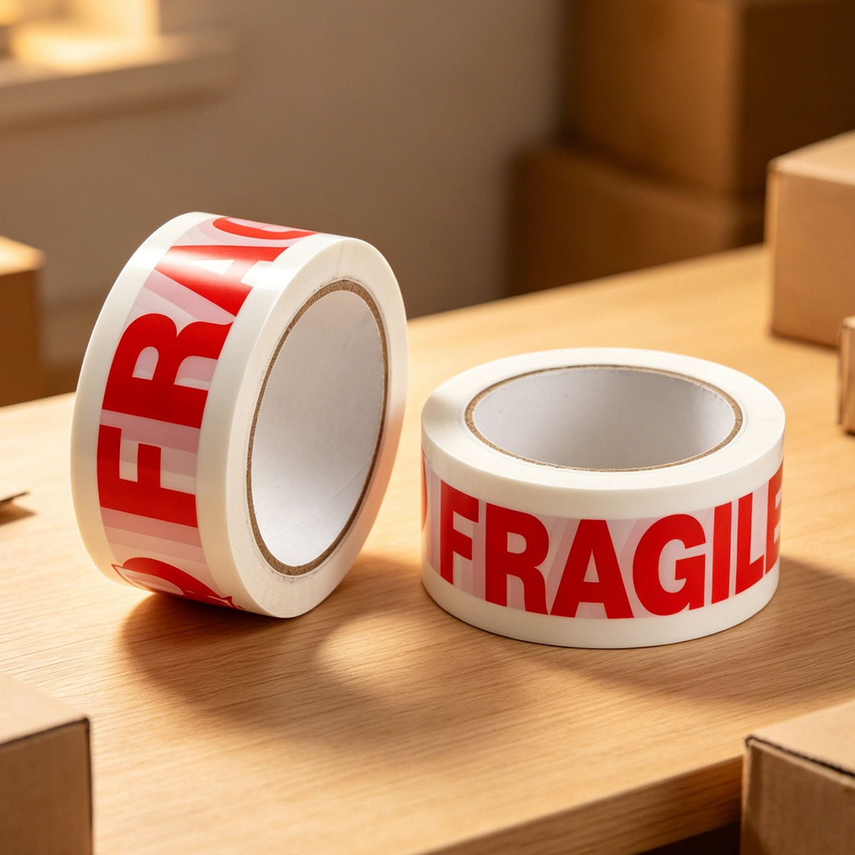 Ruban adhésif FRAGILE 4,8 cm x 68 m