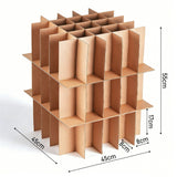 Séparateur Carton 75 Verres – Calage sécurisé pour Carton Grand Volume 45x45x56,5 cm