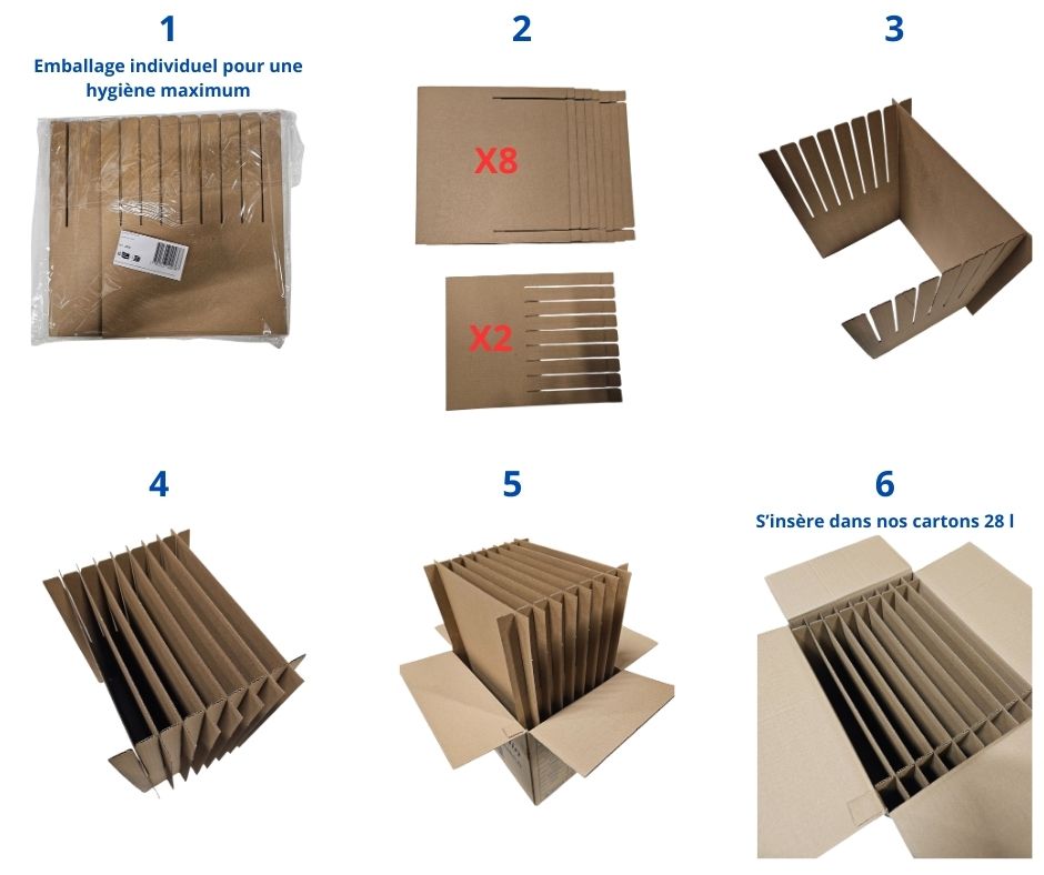 Séparateur 9 assiettes