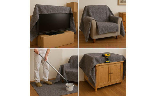 Les différentes utilisation de la couverture de protection et de déménagement