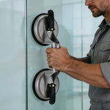 Ventouse double tête aluminium 90 kg