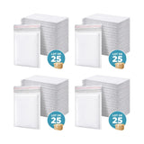 Pack 100 enveloppes bulles blanches – 4 tailles (4 × 25)