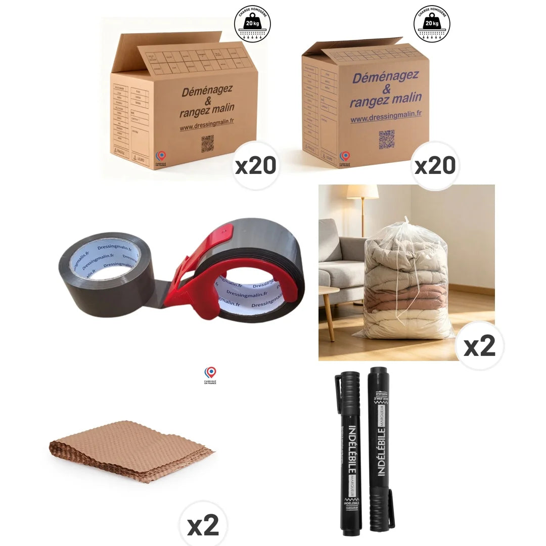 Kit Déménagement T3 67 pièces